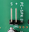 PC-Speaker input
